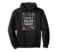 Juego de Disfraces de Detective de Murder Mystery Whodunit Party Sudadera con Capucha