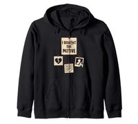 Juego de Disfraces de Detective de Murder Mystery Whodunit Party Sudadera con Capucha