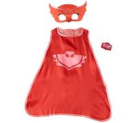 Juego de disfraz de capa roja con diseño de Owlette, 1 unidad, 3-7 años