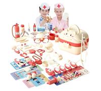 Juego de doctor genérico - Estuche de doctor infantil con diseño de maleta | efectos luminosos y sonoros, juego de roles para imitación, Cosplay - para juego de imitación