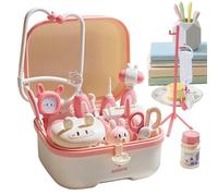 Juego de doctor para niños, kit de hospital con y sonidos para juegos de rol - Juego de juegos de hospital para niños, ideal para escuela, fiesta, habitación infantil, casa, regalo