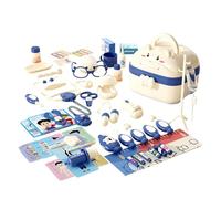 Juego de doctorado para, pretendiendo Juego de doctorado | Hacer que aparezca doctorado para Los con Paneles de Maleta | Multifuncional Pretend Doctor for, Doctoral Tamaño