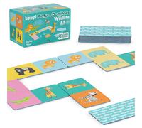 Juego De Dominó Con Animales boppi, Juego Familiar Educativo, Cartón