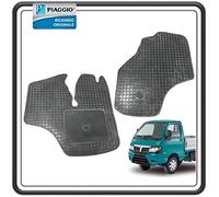 Juego de dos alfombras de goma para Piaggio Porter todos los modelos originales Piaggio.