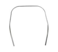 Juego de dos bordes, bordes de protección de escudo cromado lado izquierdo y derecho para Piaggio Vespa GTS 125 200 250 300 GTV 125 200 250 300 GT 125 200 250 300 GT 125 200 250 300 originales.