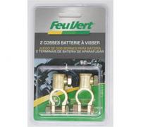 Juego de dos bornes para batería Feu Vert