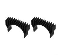 Juego de dos disipadores de calor de motor extrusores de aluminio adecuados para K1 Max, para K1C y otros extrusores de motor paso a paso de 36 mm para mejorar la refrigeración y la estabilidad