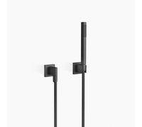 Juego de ducha Dornbracht con rosetas individuales, 27808980-33, Color: Negro Mate