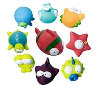 Juego de ducha infantil, juguetes acuáticos sin agujeros para padres e hijos, dibujos animados para el baño, para niños y niñas, baño, piscina, playa, viajes