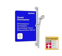Juego de ducha universal Duravit con 3 patrones de rociado - Ahorro de agua, Cromado