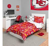 Juego de edred n de 5 piezas con estampado de los Kansas City Chiefs de la NFL de FOCO