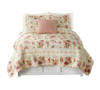 Juego de edred n Greenland Home Antique Rose tama o matrimonial/queen color crudo