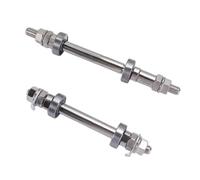 Juego de eje de bicicleta de montaña sólido 6000 Bearing Front Rear Hub Shaft with Lever