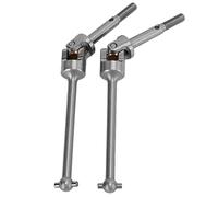 Juego de eje de transmisión CVD delantero de acero inoxidable RC de 2 uds para camión LOSI LMT de eje sólido 1/8