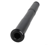 Juego de ejes pasantes para bicicleta de montaña, ejes delanteros y traseros de 15 mm para bujes de impulso de 148 mm, 155 mm, 158 mm, aleación de aluminio, ligero y compatible con marcos y horquillas