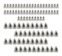 Juego de electrodo cortador de plasma y boquilla para linterna, punta de 0,5 mm compatible con máquinas CUT-70 CUT-80 CUT-100 CUT-120, 50 unidades cada electrodo (1,5 mm)