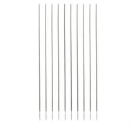 Juego de electrodos con diez cables de acero inoxidable (A102), rango de tamaño de milímetro a cuatro milímetros para diferentes aplicaciones (1,0 mm)