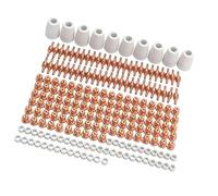 Juego de electrodos de boquilla de dispositivo de corte universal para sistemas PT31 LG40 CUT50 / CUT50D CT312 CT416 varios modelos de piezas de luz de plasmaarc de aire
