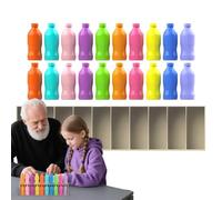 Juego De Emparejamiento | Adivina La Botella De Color,Juguete Educativo Divertido Para Niños Adultos Familia Fiesta Aula Picnic Playa Jardín