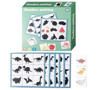Juego De Emparejamiento De Formas - Juego De Asociación De Formas Y Colores | Rompecabezas De Emparejamiento De Formas Educativas | Juguete De Emparejamiento De Madera-Puzzle De Despertar Educativo