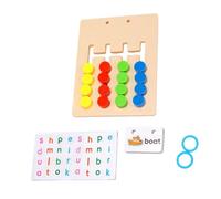 Juego De Emparejar Letras Juguetes Didácticos Interactivos De Madera con