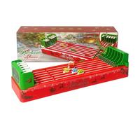 Juego de empresa - Carreras de caballos de 13 pulgadas | ABS Plateau - Juego interactivo Niños 3+ con 6 caballos, entretenimiento portátil ideal festivales amigos de la familia vacaciones Navidad