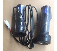 Juego de empuñaduras de acelerador para patinete eléctrico, 1 par (cable de 1200 mm, 150 x 100 x 60 mm), para bicicleta eléctrica y triciclo eléctrico, interruptor de control de velocidad, agarre