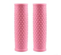 Juego de empuñaduras de scooter eléctrico para Xiaomi MFor 365 y Pro Series Construcción de goma con textura granulada para un mejor agarre y amortiguación de vibraciones (rosa)
