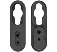 Juego de empuñaduras ergonómicas de silicona para Xiaomi 4 Pro Scooter Safe | Textura antideslizante, agarre cómodo, reduce la fatiga de la mano, seguro para clima húmedo, agarre seguro para la dirección