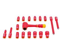 Juego De Enchufes Aislados Laser 1/4"D 18pc 6145