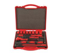 Juego De Enchufes Aislados Laser 3/8"D 16 Piezas 6148
