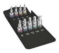 Juego De Enchufes De Bit Wera 05004201001 8740 C HF 1 Zyklop 1/2" Drive - Con HF