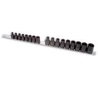 Juego De Enchufes De Impacto Laser Tools 3/8"D, 1/2"D 17 Piezas 3930