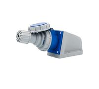 Juego de enchufes industriales impermeables IP67 IEC60309 3 pines, 125 A, 200 V-250 V, 2P+E, 6H, for aviación e industria