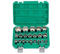 Juego de enchufes Kit de reparación mecánica de 12 caras, con de