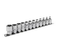 Juego De Enchufes Torx Star Sealey 12 Piezas 3/8" Cuadrado E4-E20 AK61806
