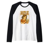 Juego DE Enfoque - Estrategia de mentalidad de Poker Camiseta Manga Raglan