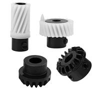 Juego de engranaje de accionamiento, kit transmisión universal 4 piezas, repuestos para máquina de coser plástico for reemplazo Singer