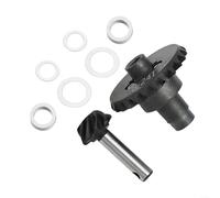 Juego de engranajes cónicos en espiral de acero para SCX10 II 90046 90047 Crawler y para AR44 AR45 eje delantero trasero puente diferencial reemplazo (8T/24T)