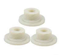 Juego de engranajes de accionamiento de gusano de bomba de aceite para 2 motosierras, 3 piezas para modelos chinos 2500 3800