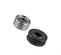 Juego de engranajes de acero endurecido para BambuLab Automatic Material para Sistema 2 Pro, preciso para PLA para petg para filamento ABS de TPU, piezas de repuesto duraderas para impresora 3D