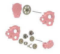 Juego de Engranajes de Caja de Cambios Completa de Acero Compatible con FMS Power Wagon K5 FCX18 LC80 1/24 RC Crawler