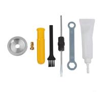 Juego de engranajes de carrete de pesca de metal para Abu Garcia B3p3s3 Orange B4p4 Pro Zata B5p5-7.1:1, piezas de repuesto para mano izquierda y derecha (mano izquierda)