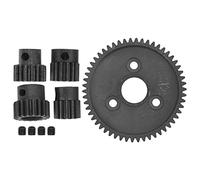 Juego de Engranajes Metálicos para Coche RC Traxxas Slash 2WD Corona 54T y Piñones 13T 14T 16T 18T 32P