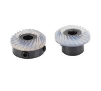 Juego de engranajes para máquina de coser de 2 piezas, reemplazo del eje de transmisión del gancho transparente para SINGER 1030 1036 1200 2001 2005 2010, plástico ABS premium