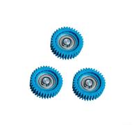 Juego de engranajes planetarios de 36 dientes con rodamientos para motor Bafang, nailon y acero inoxidable E-para engranajes de cubo de rueda de bicicleta, 38 x 38 x 12 mm, azul, paquete de 3
