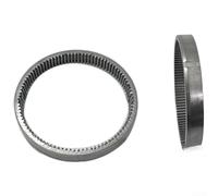Juego de engranajes planetarios de 37 dientes para scooter eléctrico, PA66 Kit de caja de cambios de motor de nailon con embrague, sol y para engranajes de anillo, piezas de repuesto de 11 x 11 x 5 cm