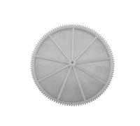 Juego de engranajes plástico, 1 pieza 0,5 módulo Engranaje 802A 902A 1202A Rueda engranaje Eje ajuste apretado 2 mm, M 80T 90T 120T Transmisión del motor piñón dientes rectos(80T)