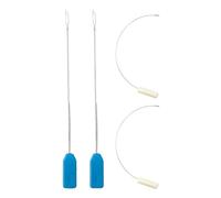 Juego de enhebradores Overlocker: herramienta guía SergerNeedle, asistencia de portátil, accesorio de máquina de coser de precisión, dispositivo de soporte de costura conveniente para tareas de