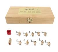 Juego de Enrollador de Muelle Principal de Latón, Kit de Reparación de Reloj de Pulsera para Relojero, Herramientas Profesionales de Relojero DIY, Herramienta de Reparación de Enrollador de Reloj, Acc